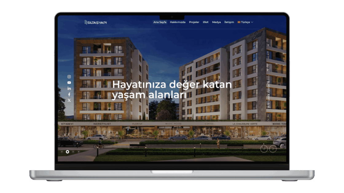 Siltaş Yapı Web Sitesi
